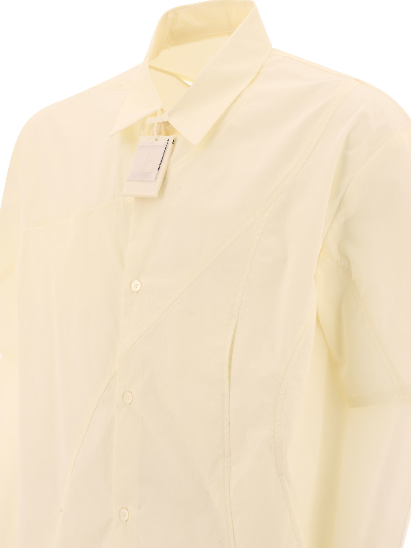 POST ARCHIVE FACTION (PAF) White 6.0 Center shirt